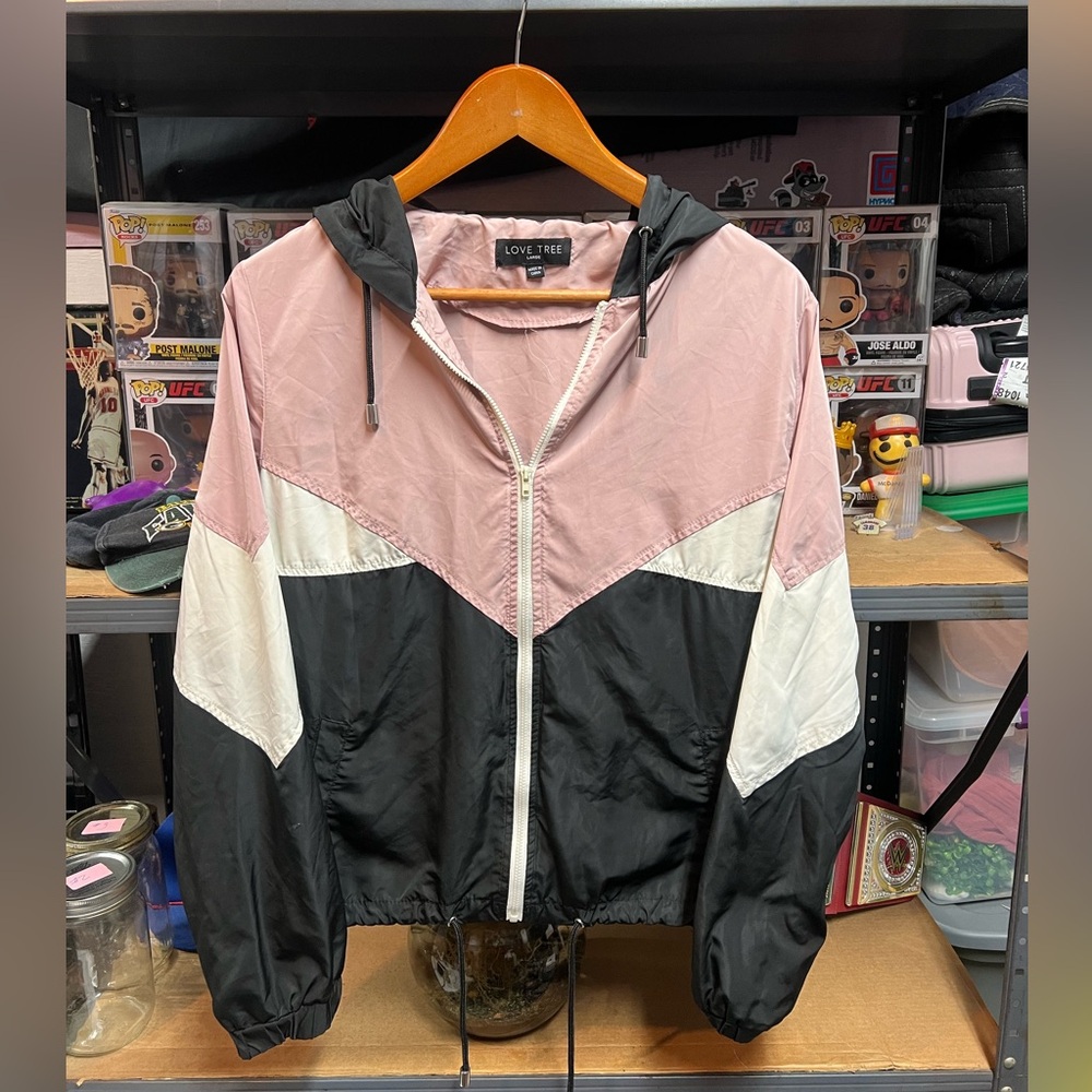 Love Tree Woman’s Multi Color Wind Breaker